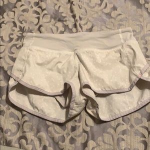 Lululemon speed shorts